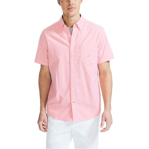 Nautica Men’s Nautica Men’s Classic Fit Oxford Shirt(Sugar Coral)