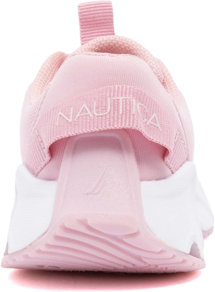 image:imageNautica Kids Running Sneakers Comfortable Shoes for Boys and Girls Sizes for Big amp Little Kids LaceUpBungee ManalapinPink Iridescent