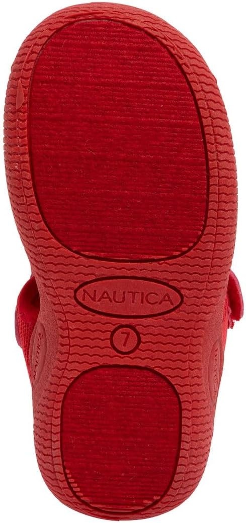 image:imageNautica Kids Water Shoes for Boys Girls Toddler Quick Dry Swim Shoes Aqua Socks Beach Pool Closed Toe Barefoot Summer Watershoes for Toddlers Size 512Red Small Mesh