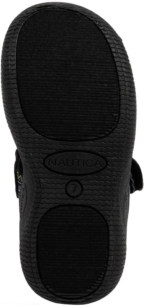 image:imageNautica Kids Water Shoes for Boys Girls Toddler Quick Dry Swim Shoes Aqua Socks Beach Pool Closed Toe Barefoot Summer Watershoes for Toddlers Size 512Navy Lime Heather