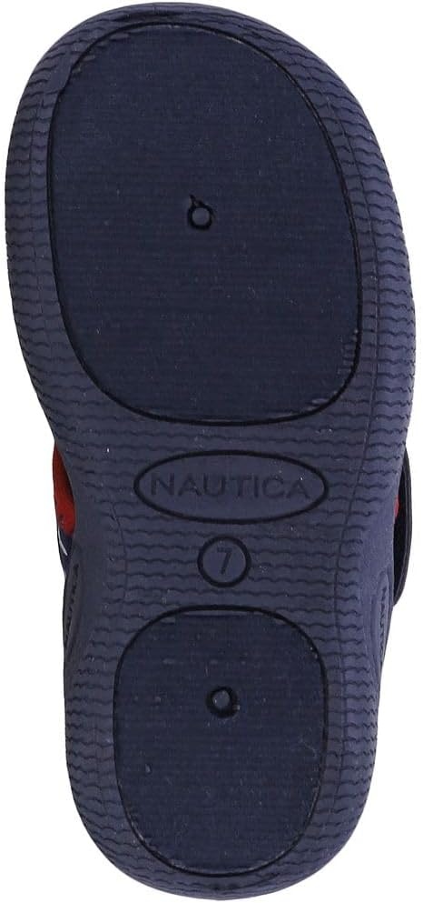 image:imageNautica Kids Water Shoes for Boys Girls Toddler Quick Dry Swim Shoes Aqua Socks Beach Pool Closed Toe Barefoot Summer Watershoes for Toddlers Size 512Blue