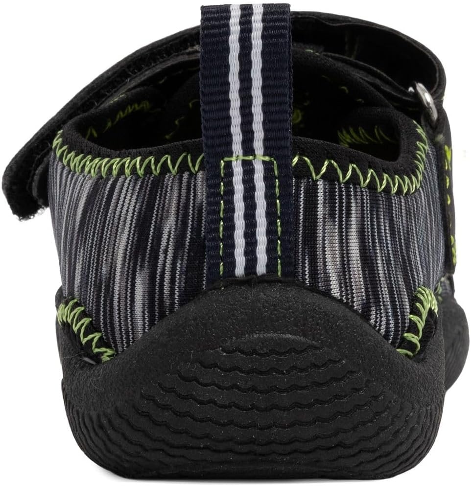 image:imageNautica Kids Water Shoes for Boys Girls Toddler Quick Dry Swim Shoes Aqua Socks Beach Pool Closed Toe Barefoot Summer Watershoes for Toddlers Size 512Black Multi
