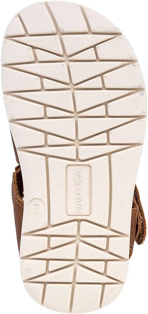 image:imageNautica Toddler Sandals ClosedToe Athletic Summer Shoes for Boys amp Girls with Adjustable Straps Perfect for Active Play Toddler amp Little Kid SizesCognac