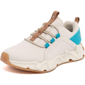 Nautica Kids Running Sneakers | Comfortable Shoes for Boys and Girls | Sizes for Big & Little Kids -(Lace-Up/Bungee) Manalapin(Bone Mint Brown)