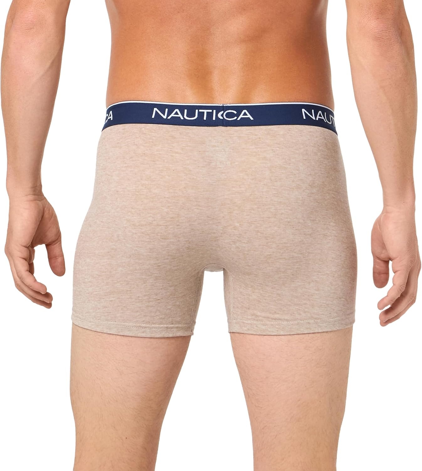 image:imageNautica Mens 4 Pack Heather Stretch Boxer BriefsEspressoCoffeeTanOatmeal Heather