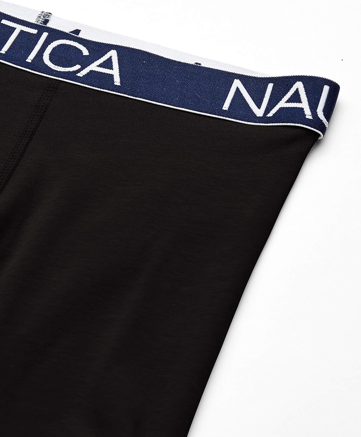image:imageNautica Mens Cotton Stretch 4 Pack Boxer BriefsBlack