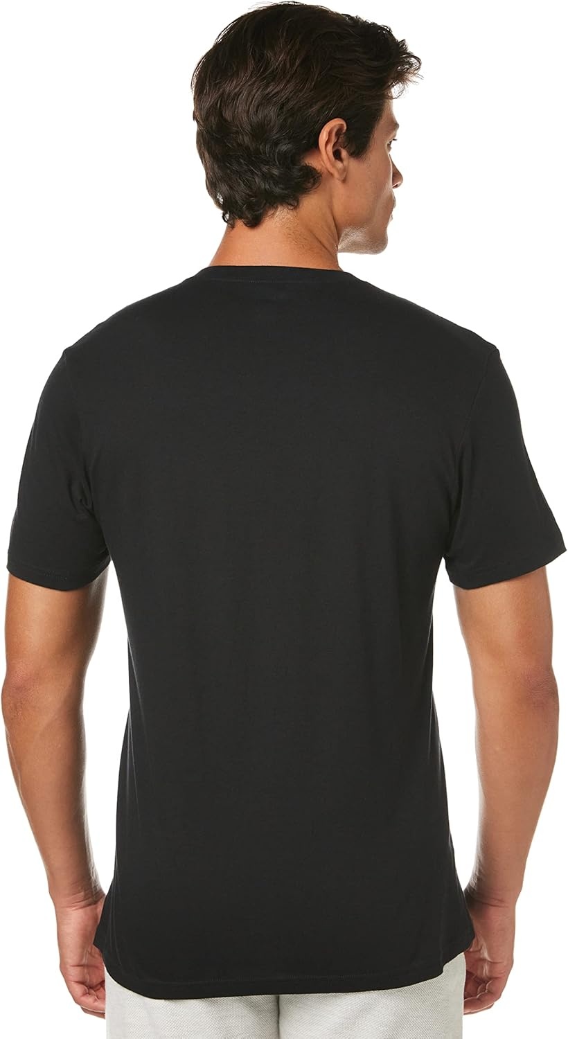 image:imageNautica Mens Cotton VNeck 3Pack TShirtsNew WhiteBlackHeather Grey 3 Pack