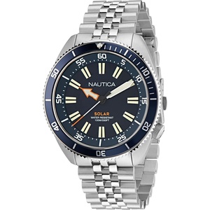 Nautica Men’s Stainless Steel Bracelet Watch (Model: NAPNVS404)