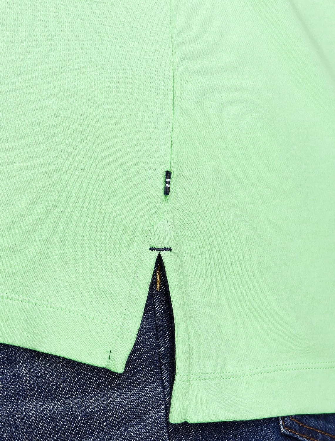 image:imageNautica Mens Classic Fit Short Sleeve Dual Tipped Collar Polo ShirtAsh Green