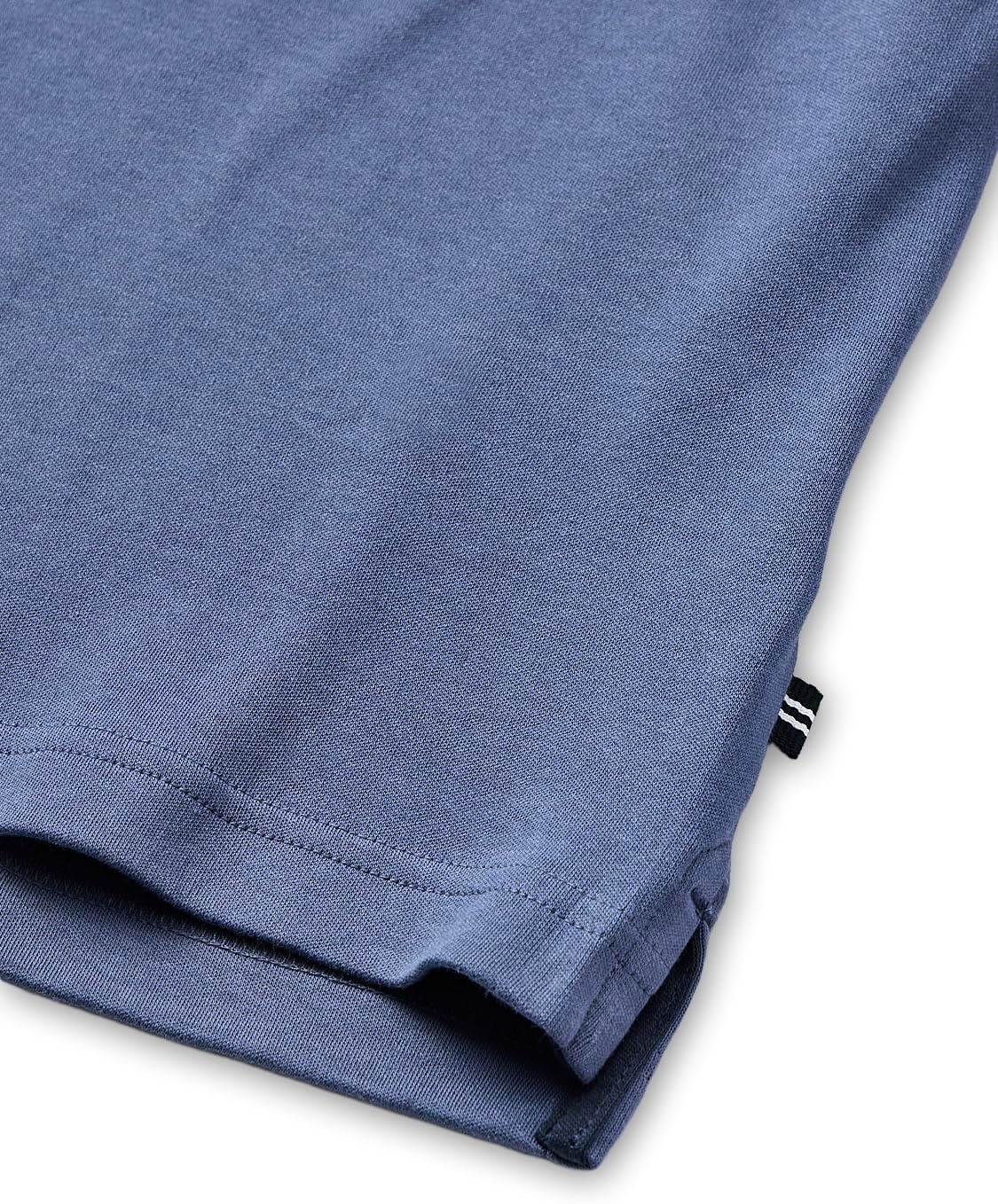image:imageNautica Mens Classic Fit Short Sleeve Dual Tipped Collar Polo ShirtBlue Indigo Solid