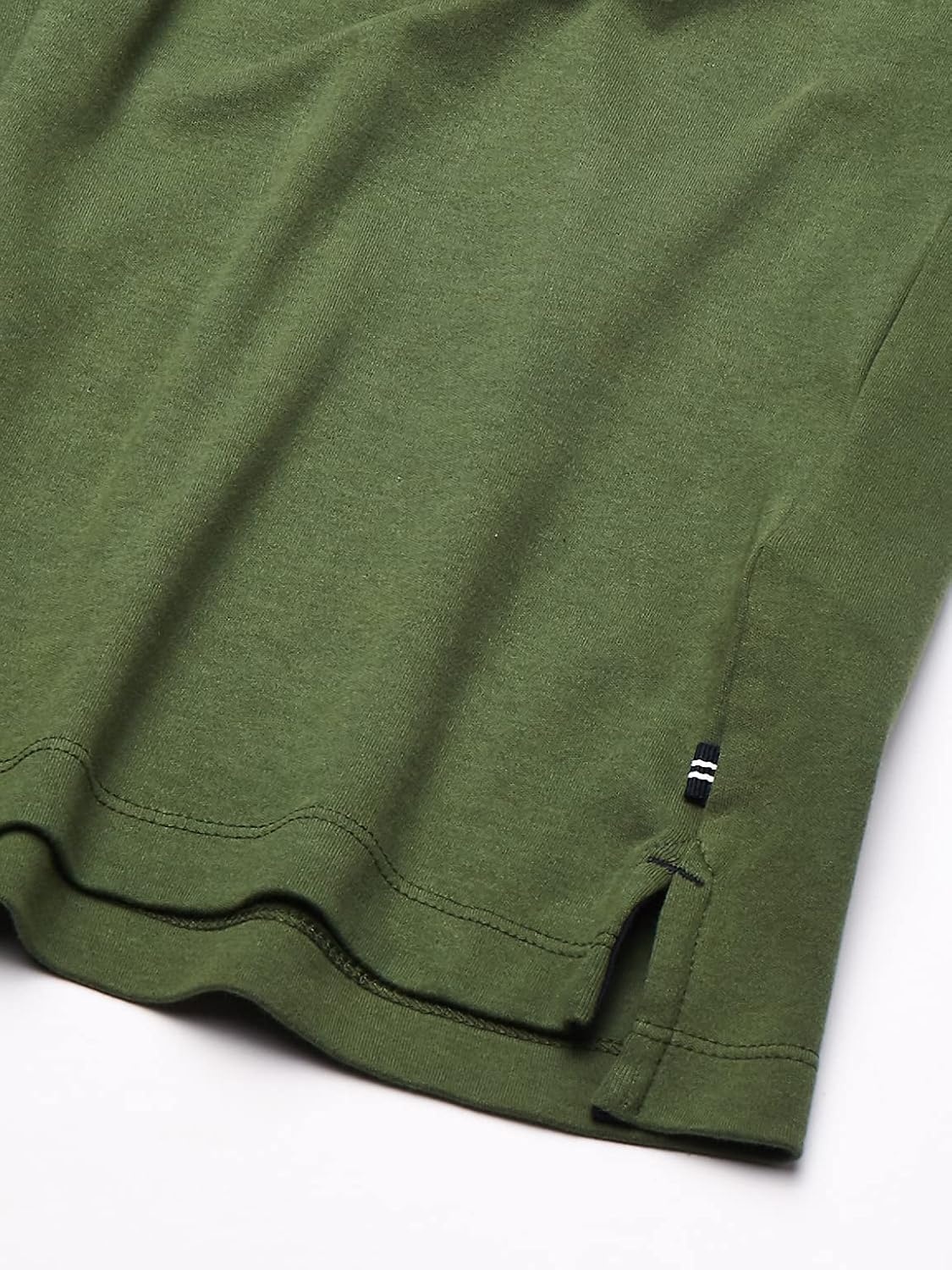 image:imageNautica Mens Classic Fit Short Sleeve Dual Tipped Collar Polo ShirtDark Green