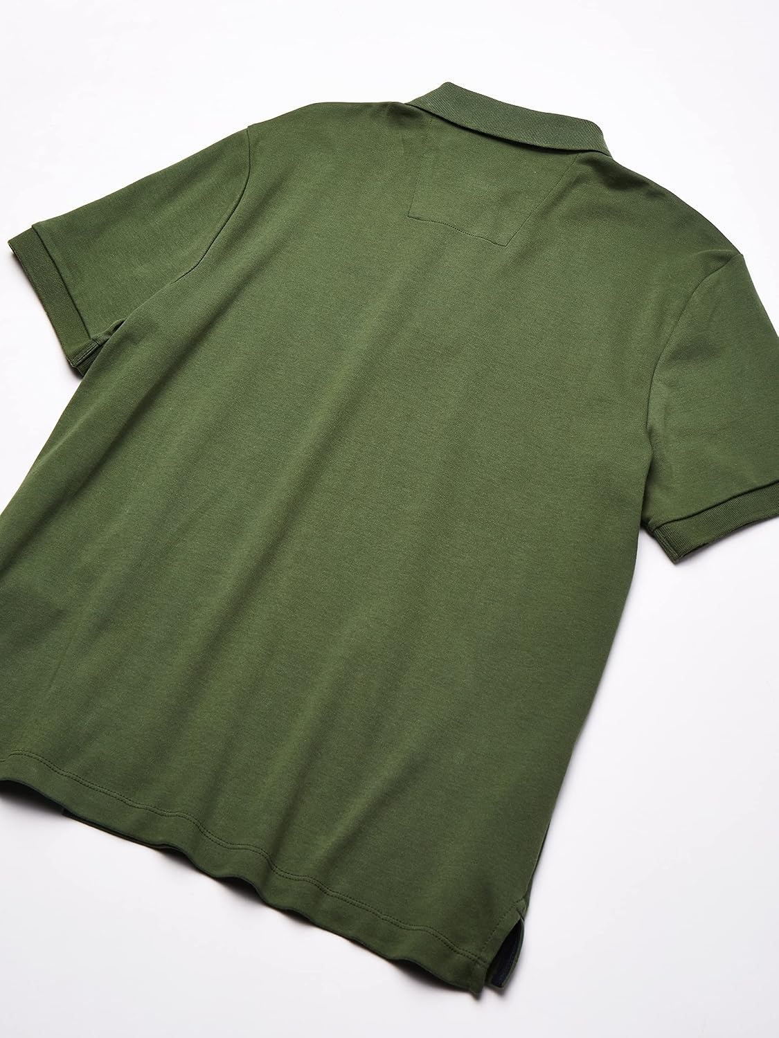 image:imageNautica Mens Classic Fit Short Sleeve Dual Tipped Collar Polo ShirtDark Green