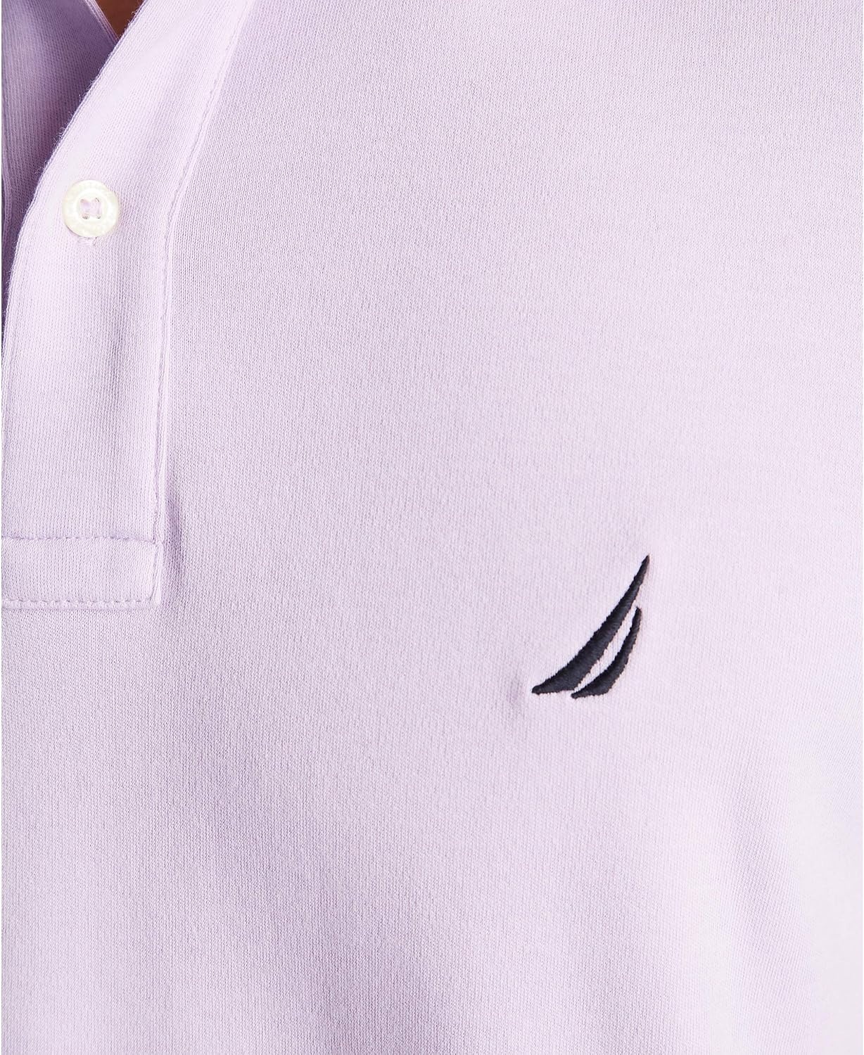 image:imageNautica Mens Classic Fit Short Sleeve Dual Tipped Collar Polo ShirtLavendula