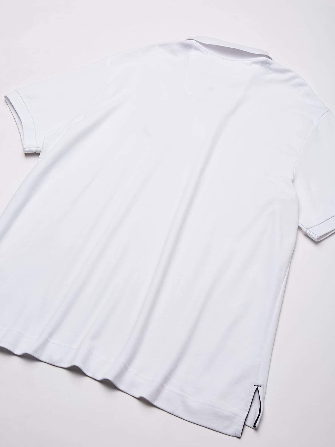 image:imageNautica Mens Classic Fit Short Sleeve Dual Tipped Collar Polo ShirtNew Bright White