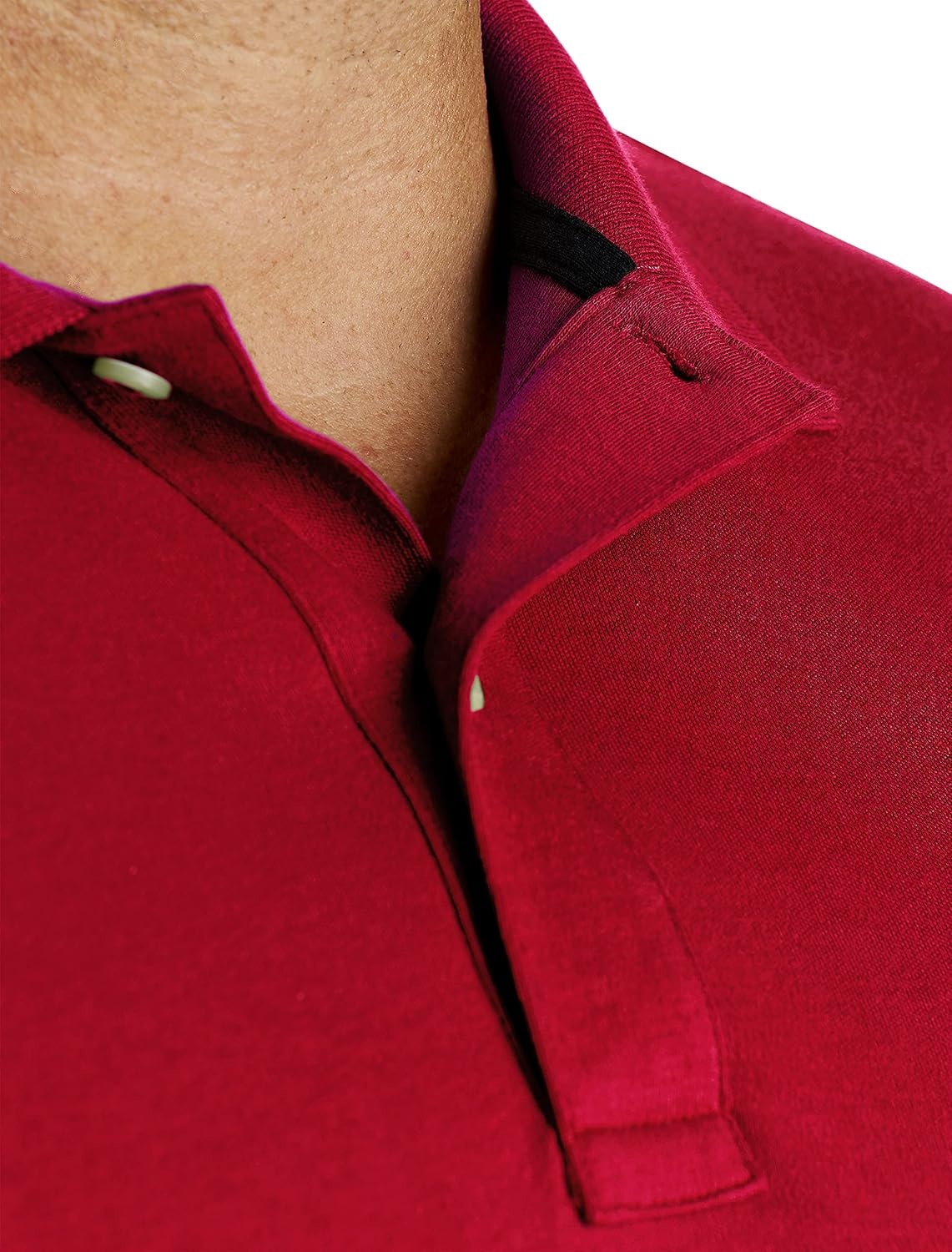image:imageNautica Mens Classic Fit Short Sleeve Solid Soft Cotton Polo ShirtNautica Red