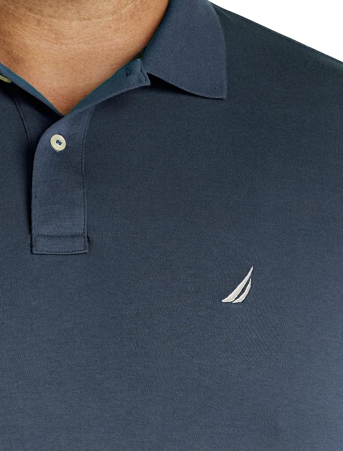 image:imageNautica Mens Classic Fit Short Sleeve Solid Soft Cotton Polo ShirtNavy