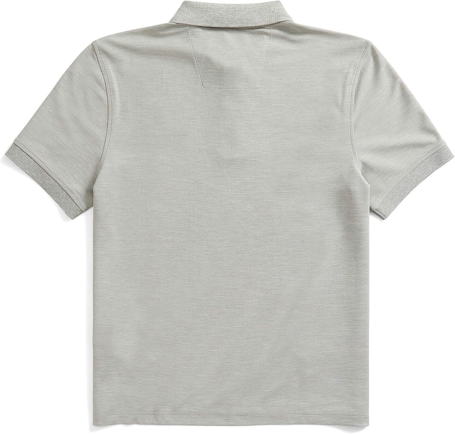 image:imageNautica Mens Nautica Mens Navtech Stripe Collar PoloGrey Heather