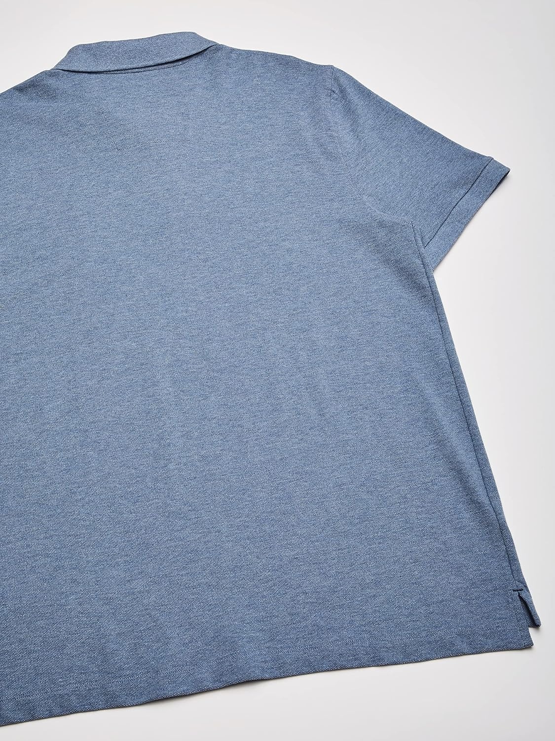 image:imageNautica Mens Short Sleeve Classic Fit Pique PoloDeep Anchor Heather