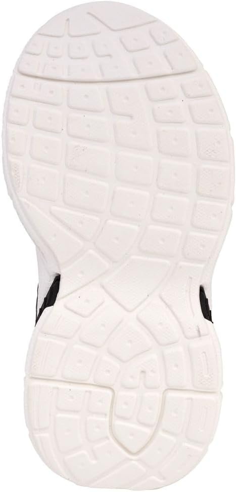 image:imageNautica Toddler Boys amp Girls Athletic Running Sneakers Lightweight Breathable Mesh Tennis Shoes with Bungee Laces Comfortable Walking amp School FootwearBone Black Gold
