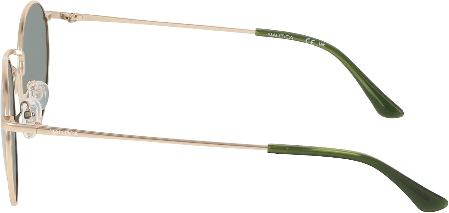 image:imageNautica Unisex N110sp Round SunglassesGold