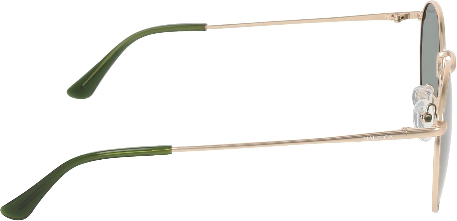 image:imageNautica Unisex N110sp Round SunglassesGold