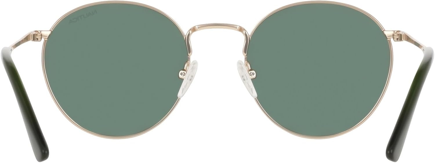 image:imageNautica Unisex N110sp Round SunglassesGold