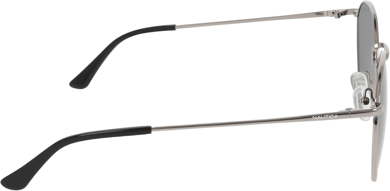 image:imageNautica Unisex N110sp Round SunglassesGunmetal