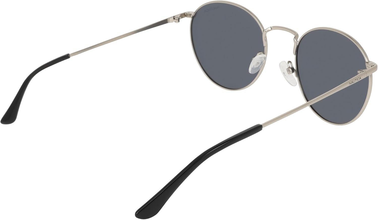 image:imageNautica Unisex N110sp Round SunglassesMatte Silver