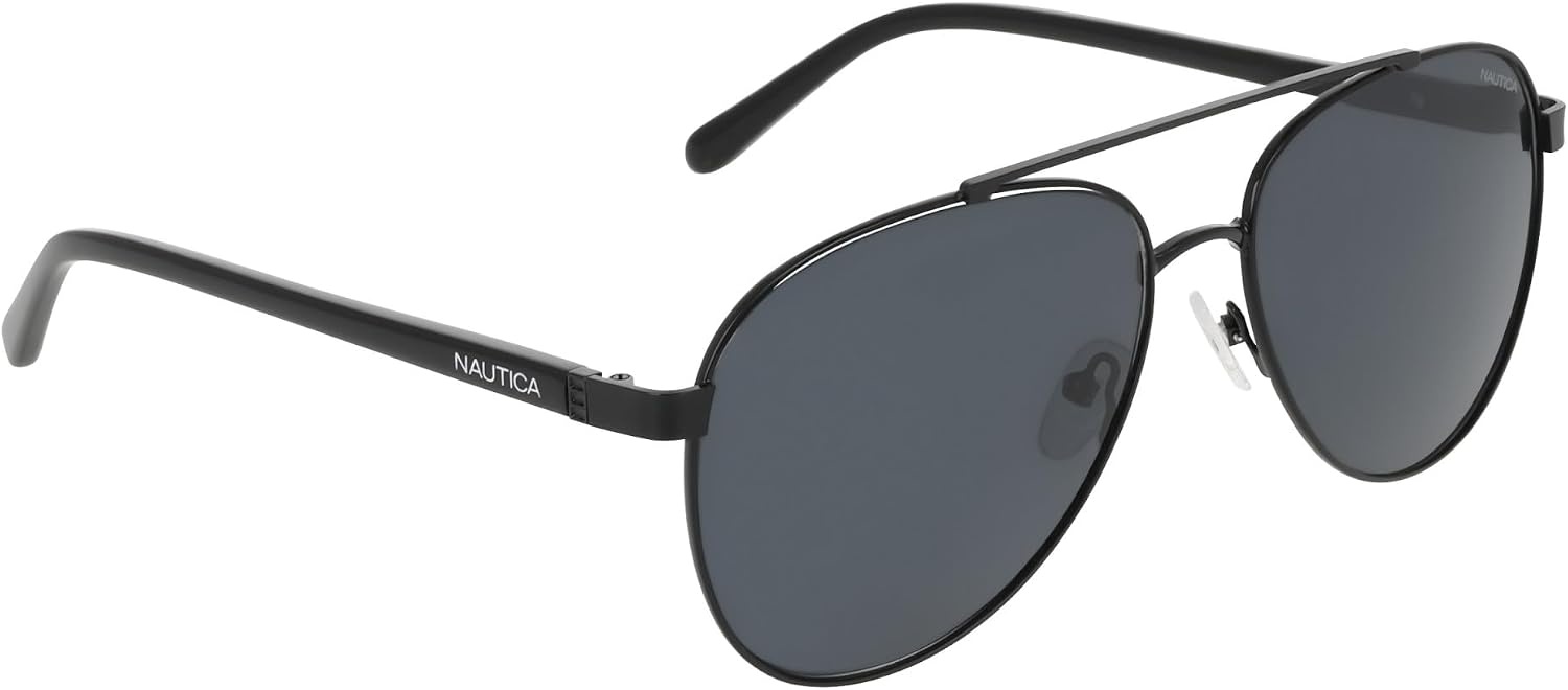 image:imageNautica mens N111sp Pilot SunglassesBlack