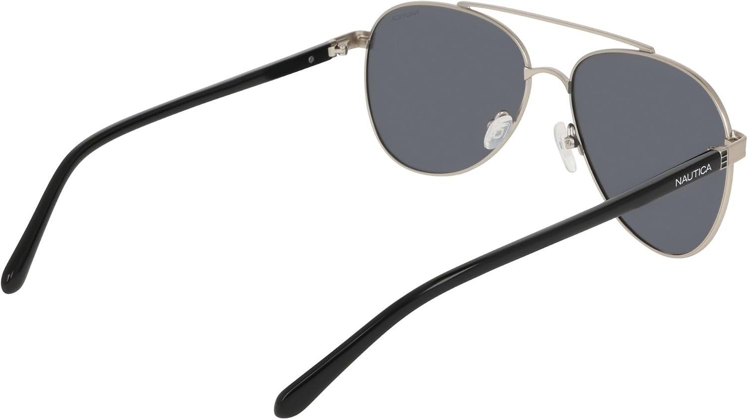 image:imageNautica mens N111sp Pilot SunglassesMatte Silver