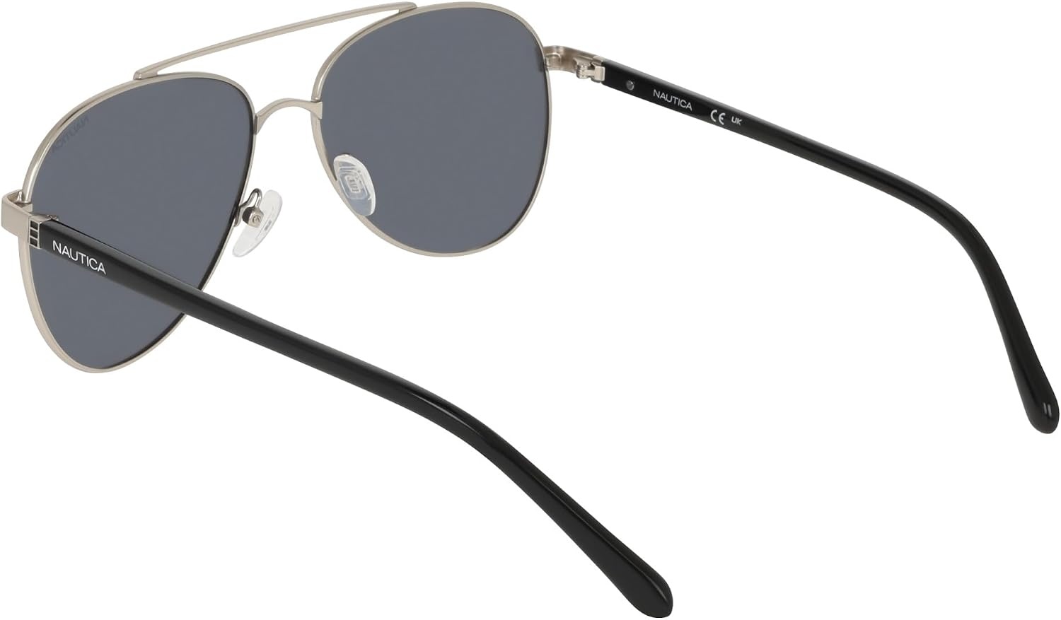 image:imageNautica mens N111sp Pilot SunglassesMatte Silver