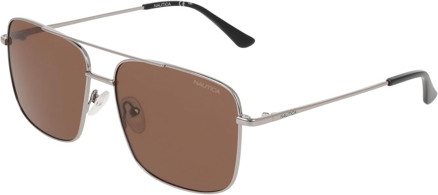 image:imageNautica mens N112sp Pilot SunglassesGunmetal