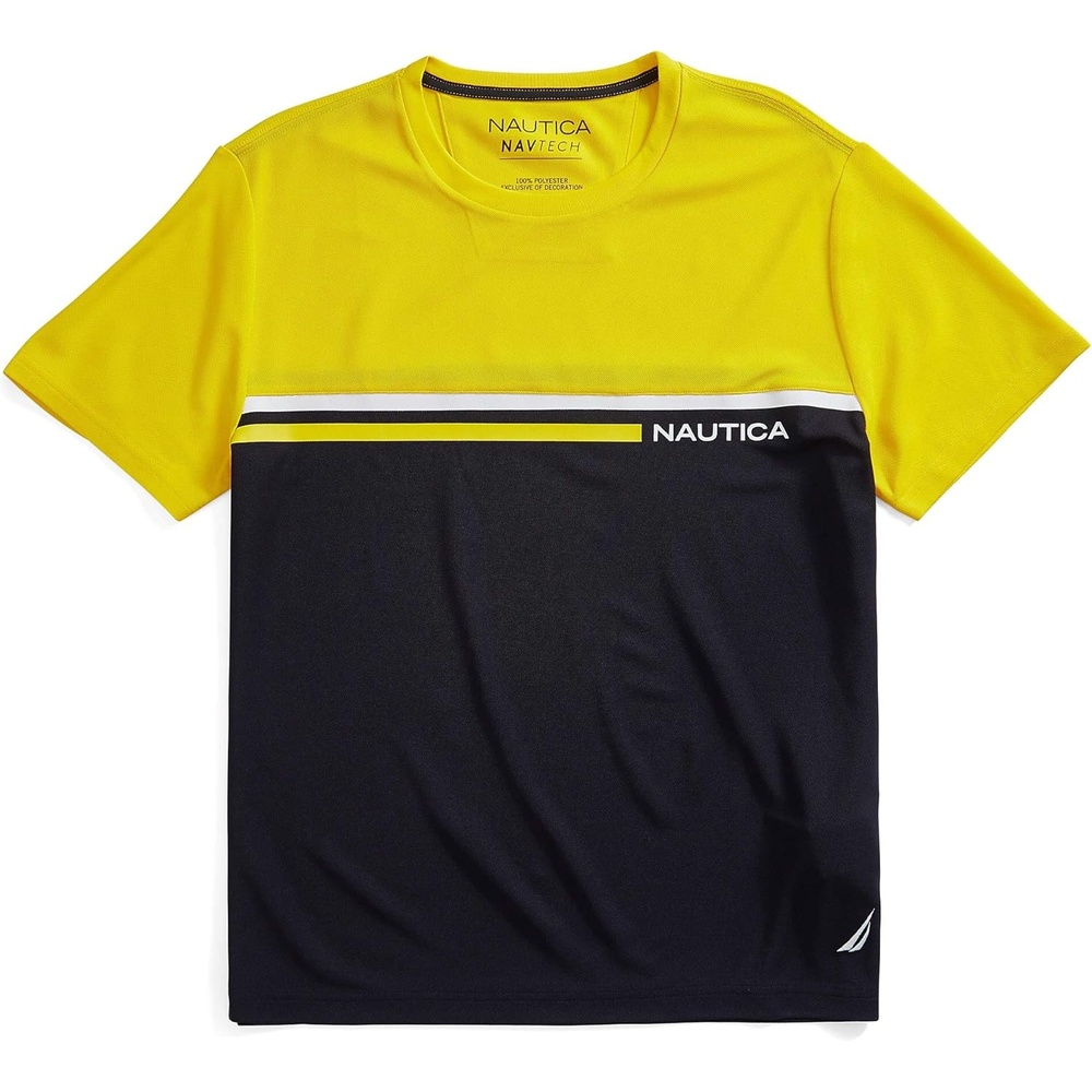 image:imageNautica Mens Nautica Mens Navtech Colorblock TeeZest
