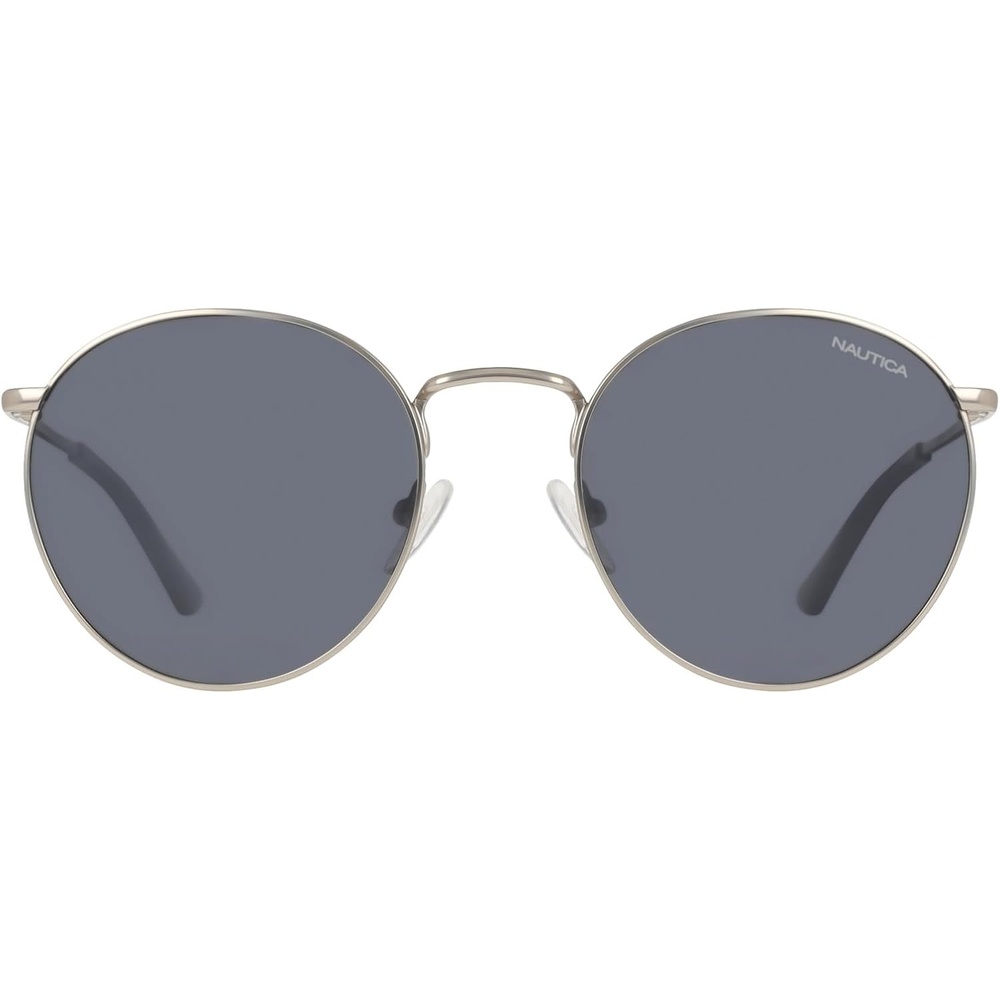 image:imageNautica Unisex N110sp Round SunglassesMatte Silver