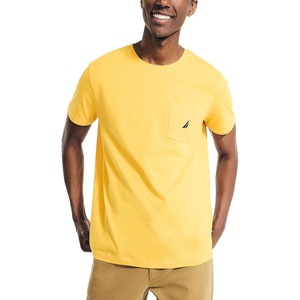Nautica Men’s Classic Fit Pocket T-Shirt(Lightning Gold)