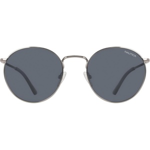 Nautica Unisex N110sp Round Sunglasses(Gunmetal)