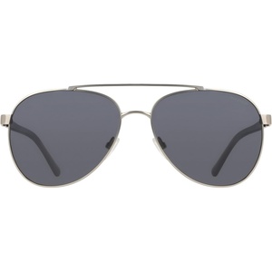 Nautica mens N111sp Pilot Sunglasses(Matte Silver)