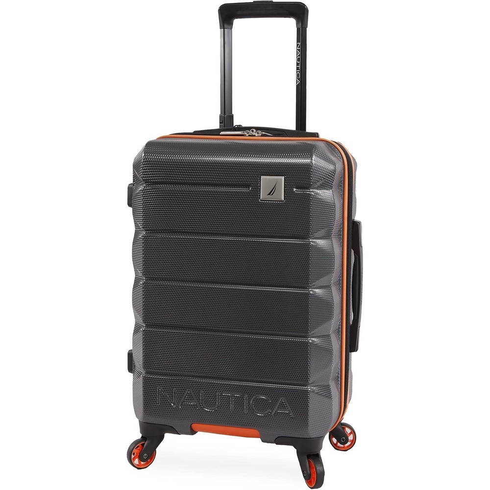 image:imageNautica Quest 29 Check In Hardside Spinner LuggageGreyOrange