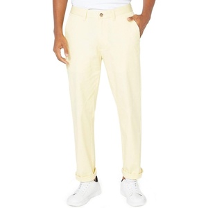 Nautica Men’s Classic Fit Flat Front Deck Pant(French Vanilla)