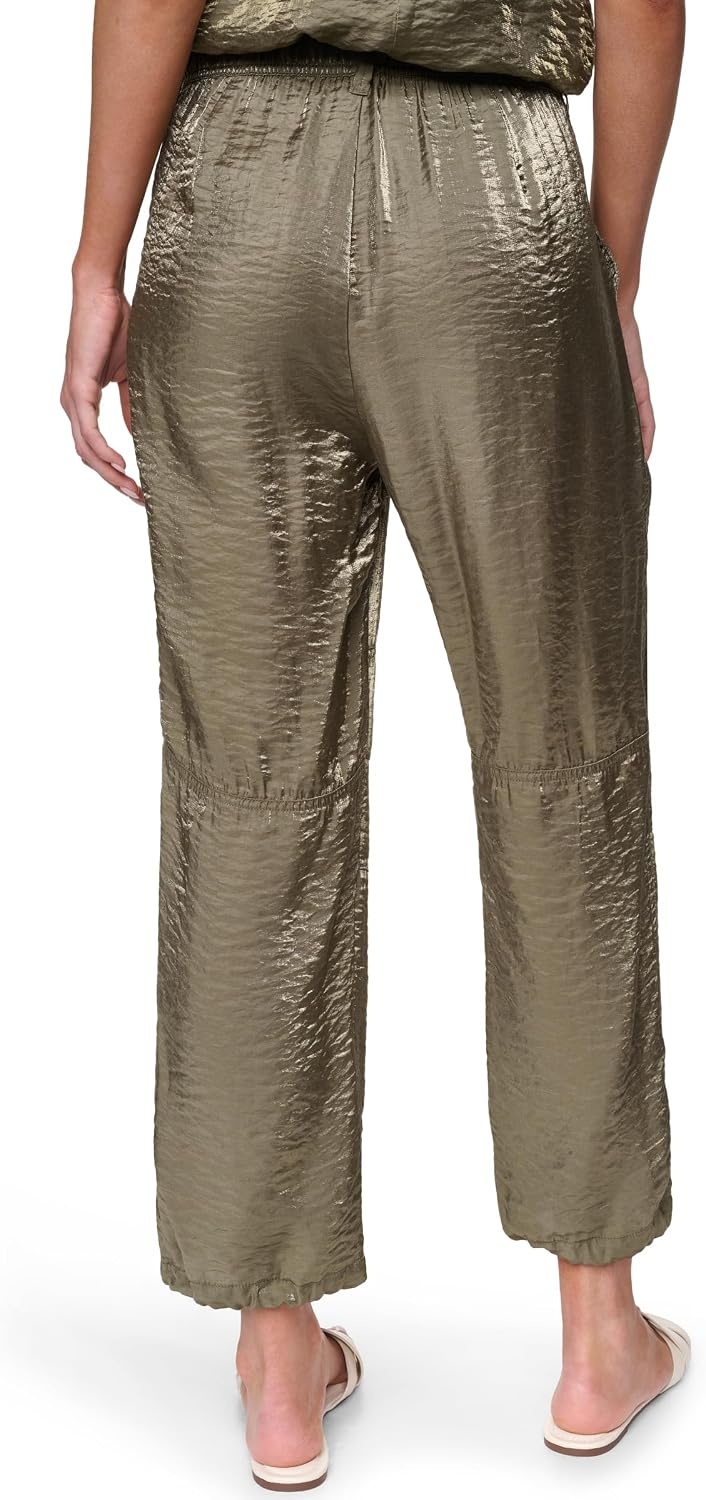 image:imageNautica Womens Cotton Poplin Caspian Utility PantBurnt Olive