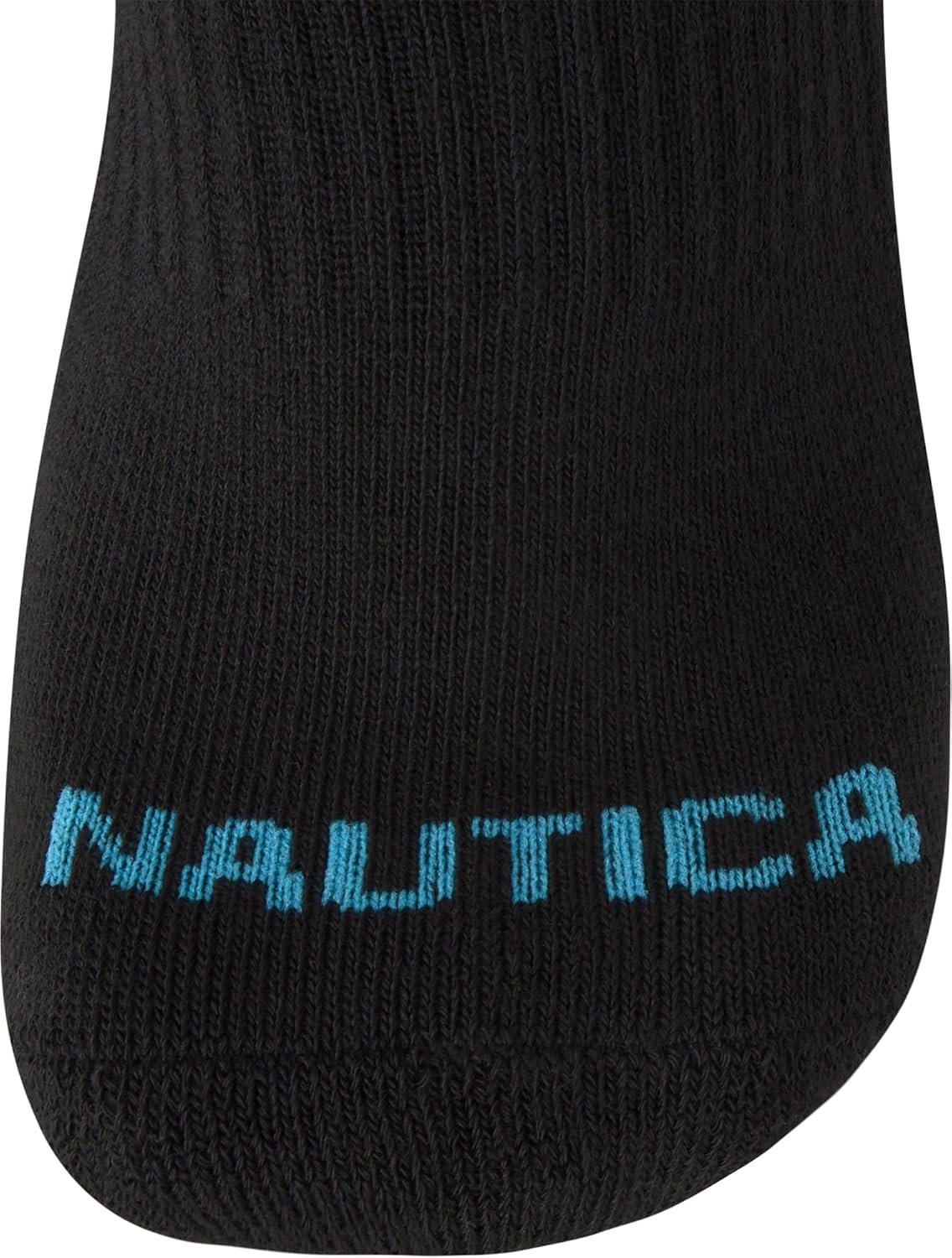 image:imageNautica Womens Quarter Cut Moisture Control Athletic Socks with Cushioned Comfort 12 PackAll Black
