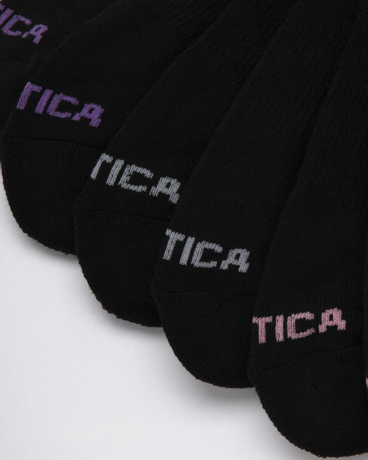image:imageNautica Womens Quarter Cut Moisture Control Athletic Socks with Cushioned Comfort 12 PackCharcoal Black