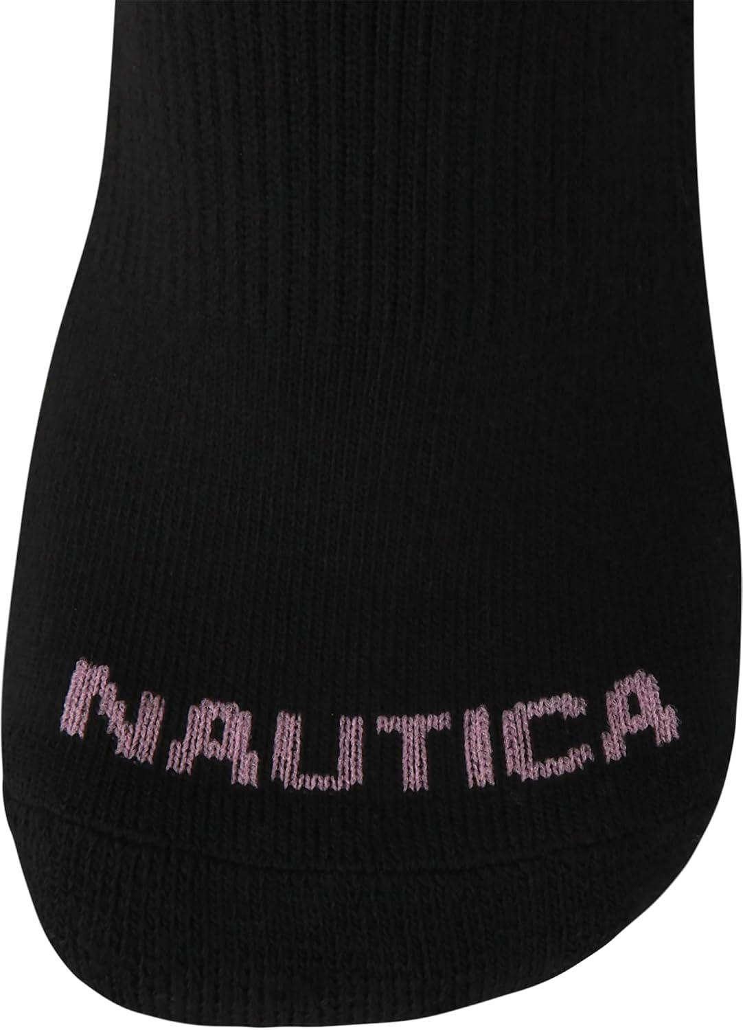 image:imageNautica Womens Quarter Cut Moisture Control Athletic Socks with Cushioned Comfort 12 PackCharcoal Black
