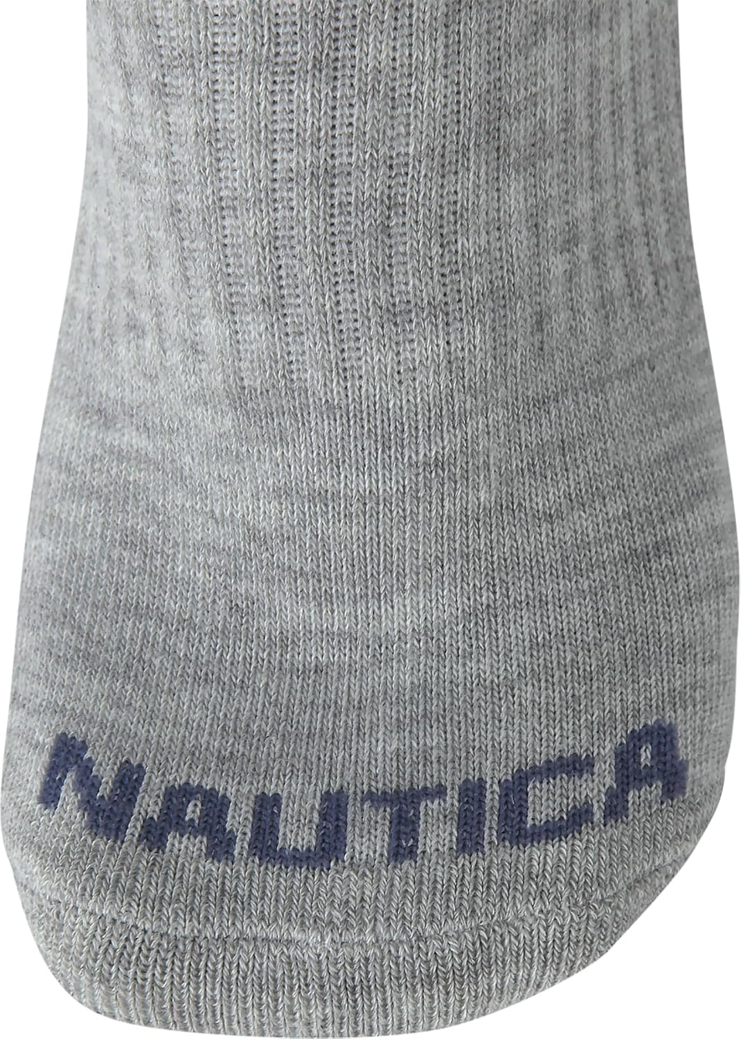 image:imageNautica Womens Quarter Cut Moisture Control Athletic Socks with Cushioned Comfort 12 PackGreyWhiteBlue