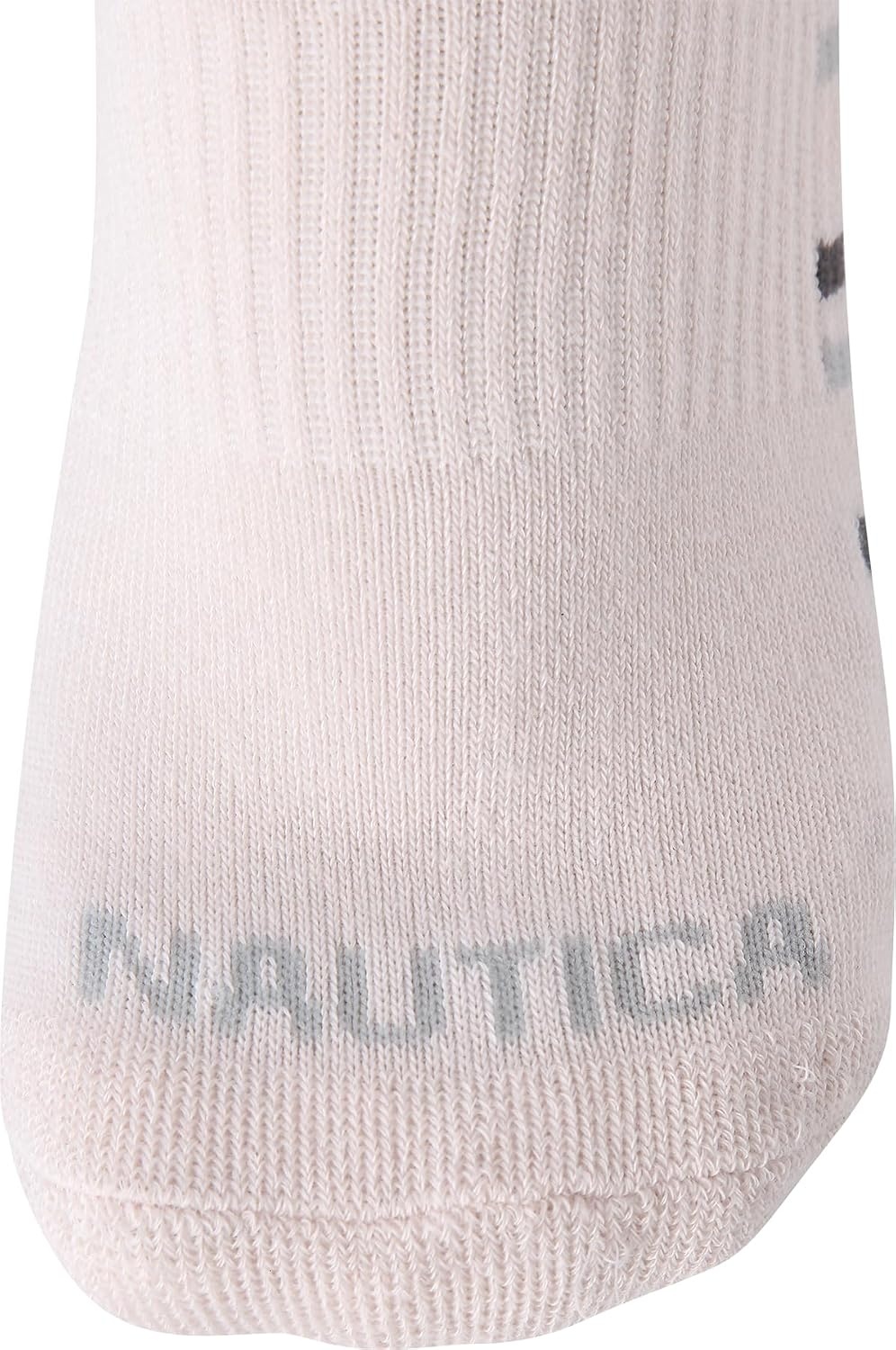 image:imageNautica Womens Quarter Cut Moisture Control Athletic Socks with Cushioned Comfort 12 PackLight Pink Black