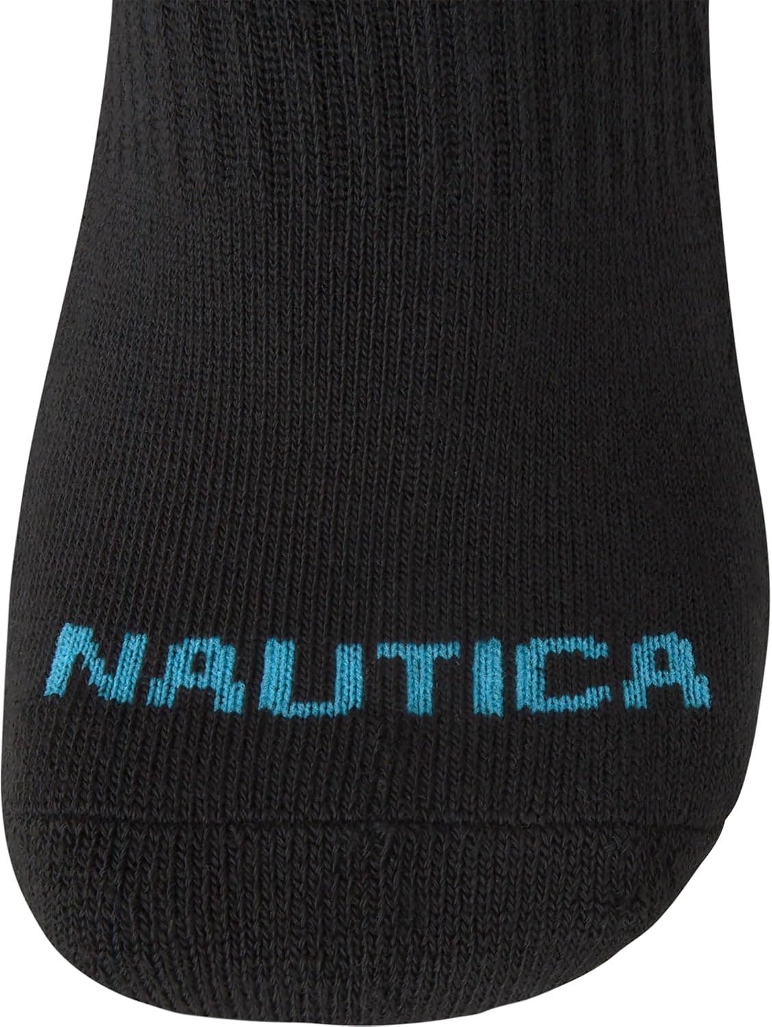 image:imageNautica Womens Quarter Socks 6 Pack Cushioned Moisture Wicking Athletic Quarter Socks for WomenAll Black