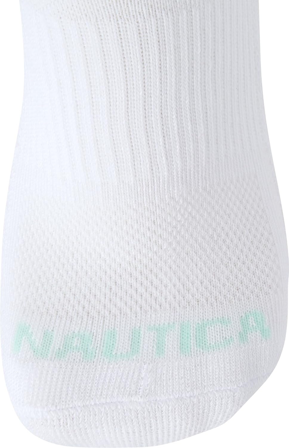 image:imageNautica Womens Quarter Socks 6 Pack Cushioned Moisture Wicking Athletic Quarter Socks for WomenWhiteBlue