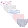 Light Heather Grey/Pink/Stripe/Print