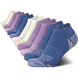 Nautica Womens Ankle Socks – 12 Pack Breathable Mesh Cushioned Low Cut Socks for Women – Gym Athletic Womens Socks (4-10)(Blue Assorted)