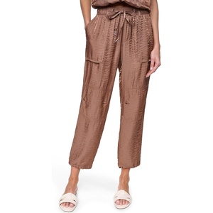 Nautica Women’s Cotton Poplin Caspian Utility Pant(Barley)
